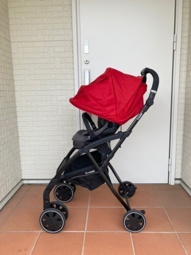 AttO（アット）type-S レッド コンビ Combi ベビーカー・バギー A型ベビーカー AttO（アット）type-S レッド コンビ Combi ベビーカー・バギー A型