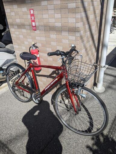 自転車　変速切り変え付き