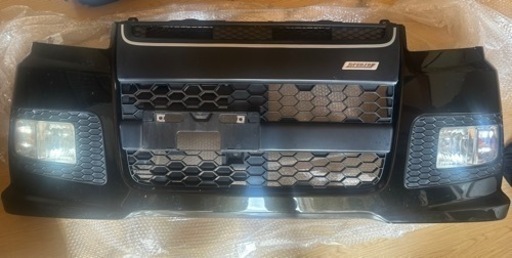 L175S ムーヴカスタム スポルザフロントバンパー