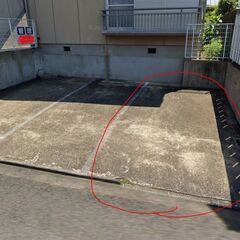 【駐車場】京大農学部グランド裏付近の駐車場・ガレージ（屋根なし）