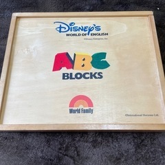 ディズニー　ABC BOX