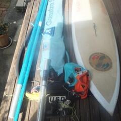 中古ウィンドサーフィンセット(フィン無し)