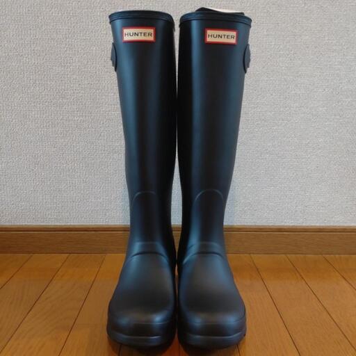 ★【美品】HUNTERレインブーツ　ロング　25cm★