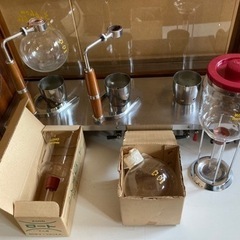 コーヒーガステーブル＋付属品多数