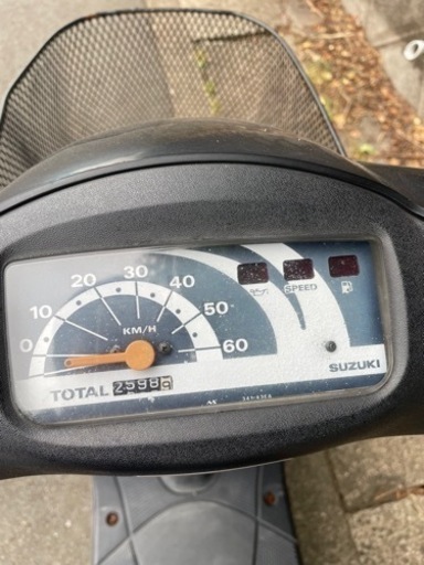 原付 神奈川 レッツ2 カゴ付き 原付中古バイク車体 50cc ディオ ジョグ