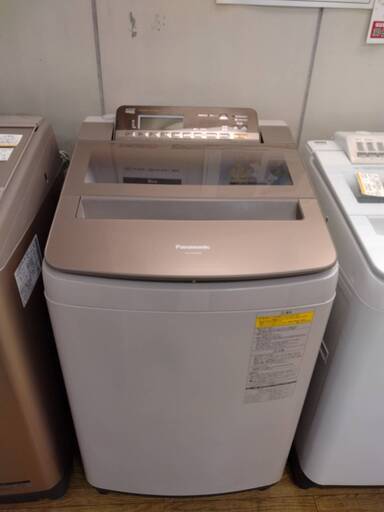【中古】10/5Kg　洗濯乾燥機　Panasonic パナソニック　NA-F100S5　2018年製