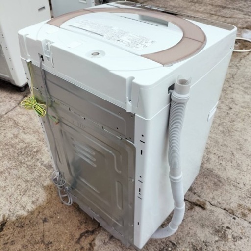 シャープ　洗濯機　ES-KS70U-N　2018年製　7㎏●E052W005