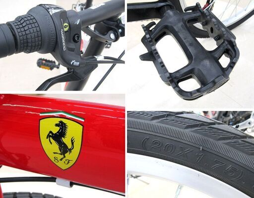 札幌市/清田区 フェラーリ ferrari 折りたたみ自転車 20インチ ホビー