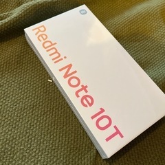 Redmi note 10T 新品未開封
