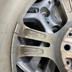 LTタイヤ　185/80/15  アルミ付き4本セット