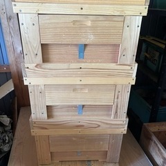 ミツバチの巣箱 3箱セット