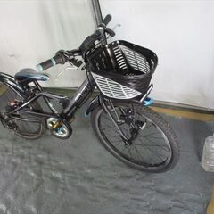 C807★12000円★整備済み 中古子供自転車 BS　ジュニアマウンテン　ブラック【22インチ 】 C807☆12000円☆整備済み 中古子供自転車 BS ジュニアマウンテン