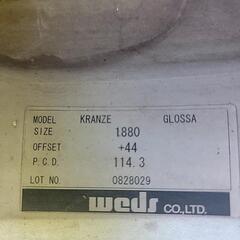 値下げしました18インチタイヤホイール4本セット