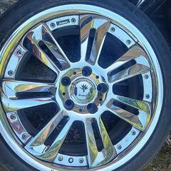 値下げしました18インチタイヤホイール4本セット