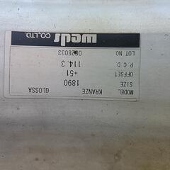 値下げしました18インチタイヤホイール4本セット