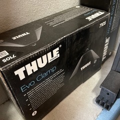 【値下げ】30プリウス　ルーフラック　フットバーセット　スーリー　THULE