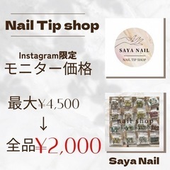 Instagram限定　モニター価格　ネイルチップ