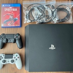 【ネット決済・配送可】【完品】PS4 Pro 1TB プレイステ...