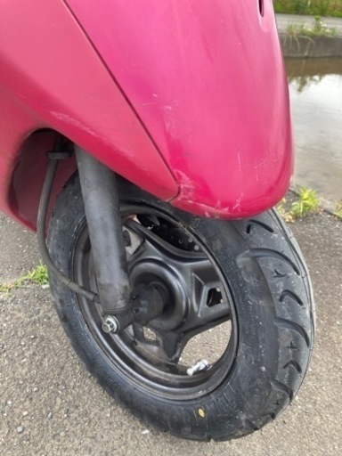 ピンク HONDA ホンダ ライブディオZX バッテリー新品