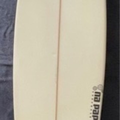 サーフボード6\'9 ファンボード　ケース付き　サーフィン初心者から中級者向き