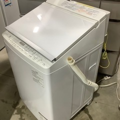 TOSHIBA 9.0kg 電気洗濯乾燥機 AW-9SV7(W) 2019年製