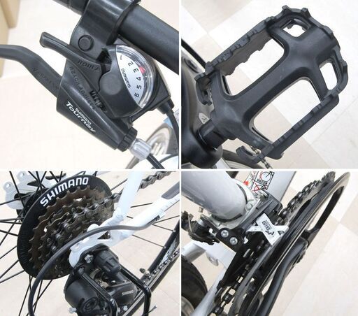 アメリカンイーグル クロスバイク 3×6ギア 700C 中古美品。