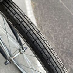 27インチ ６段変速 シティサイクル ブラック 黒 LEADAH 自転車 ライト スタンド付き 札幌市手稲区