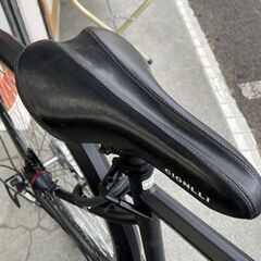 27インチ ６段変速 シティサイクル ブラック 黒 LEADAH 自転車 ライト スタンド付き 札幌市手稲区