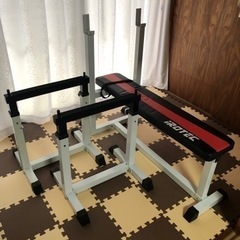 (決まりました)アイロテック　ベンチプレスセット