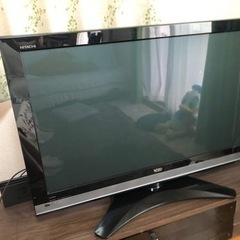 【受渡人決定】日立プラズマテレビ　42型　録画機能内蔵