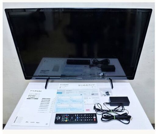 【　高年式　美品　】液晶テレビ 32型 2022年製 動作良好 　FL-32H1040　リモコン付 　FUNAI