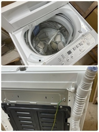 2020年製　Panasonic 全自動電気洗濯機　NA-F60B13 ホワイト