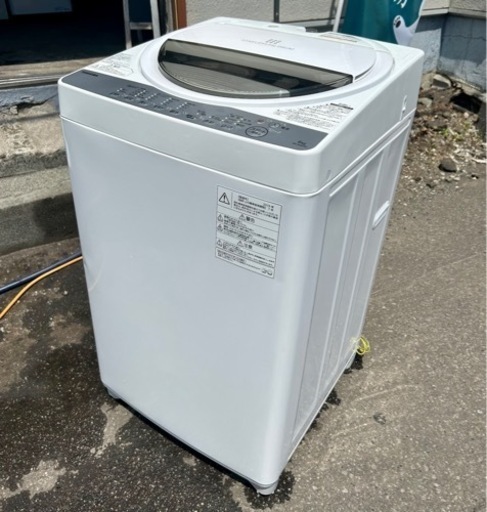 札幌市内配送無料 19年製 東芝 TOSHIBA 6kg 全自動洗濯機 AW-6G6