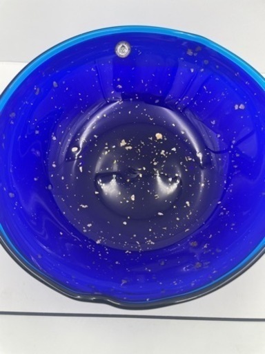 お歳暮･冬ギフト2025｜ギフト・贈り物はセブン 未使用品‼️金箔入り琉球ガラス 星空深皿 末吉清一作 工芸品