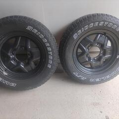 JB64 ジムニー純正ホイール、ATタイヤセット