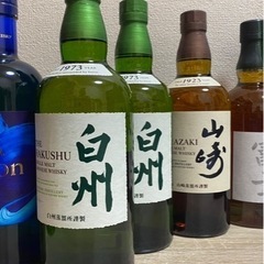 山崎1本・白州1本計2本です