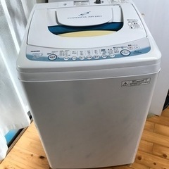 【決まりました】TOSHIBA 6㎏　全自動洗濯機【AW-60GF】
