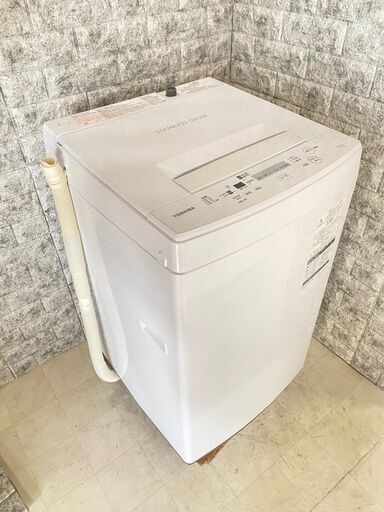 全国送料無料★3か月保障付き★洗濯機★2019年★東芝★4.5kg★AW-45M7★S-703
