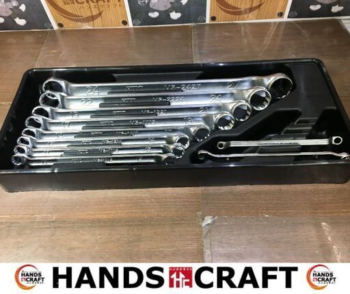 KTC　TM510　メガネレンチセット　未使用品　27-10ｍｍ10.8.7.5.5ｍｍ　店舗展示品　【ハンズクラフト宜野湾店】