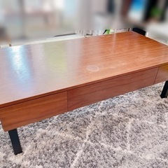 ローテーブル　リビングテーブル　木製