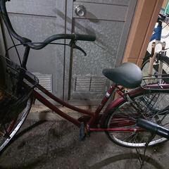 格安✨赤の自転車