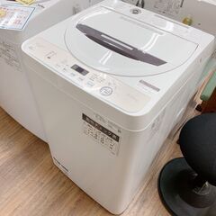 洗濯機　シャープ　ES-GE6D　2020年製　6kg