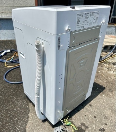 札幌市内配送無料 20年製 Hisense ハイセンス 6kg 全自動洗濯機 HW-G60A