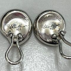 本物 ティファニー ビーン イヤリング シルバー エルサ・ペレッティ 