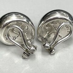 本物 ティファニー ビーン イヤリング シルバー エルサ・ペレッティ 