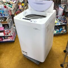 ２０１６年製　SHARP ES-GE5A-V 全自動 洗濯機 5...