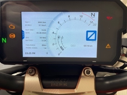2018年式　KTM duke125 デューク125 ABS付