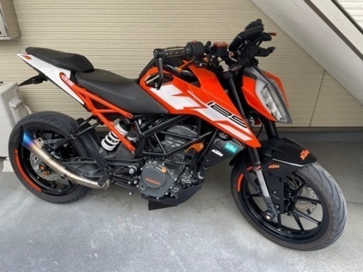 2018年式　KTM duke125 デューク125 ABS付