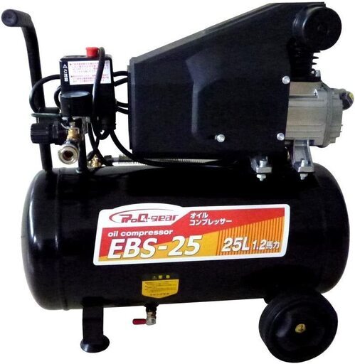 コンプレッサー　オイル式　25L　シンセイ　EBS-25　新品