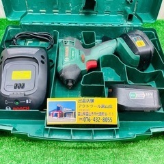 中古品●BOSCHインパクトドライバーPDR18LI-1B●A●...